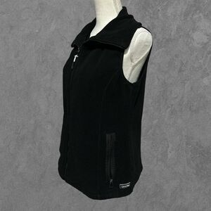 CALVIN KLEIN | Performance Black Fleece Full Zip Collared Vest Size M